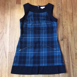 Mod Plaid Mini Dress